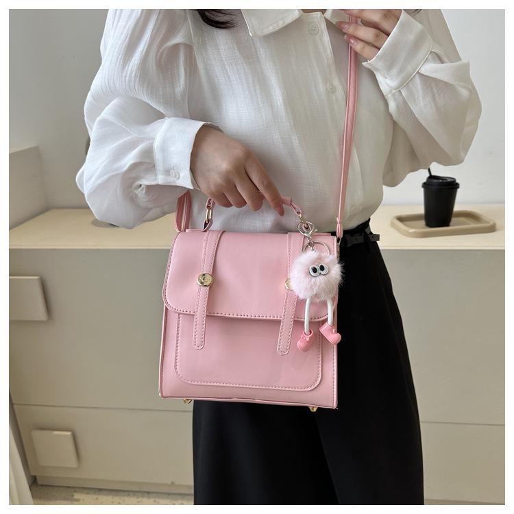 2023 Spring/Summer Multi-use Women's Handbag: Large Capacity, Versatile Square Shoulder Bag & Backpack