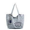 Tote Bag with Large Capacity and Relaxed Design, Suitable for Commuting and Versatile Cross-body Bag