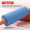 Multicolor Pastry Dough Roller Wooden Handle Flour Roller New Silicone Rolling Pin  Cooking Utensil