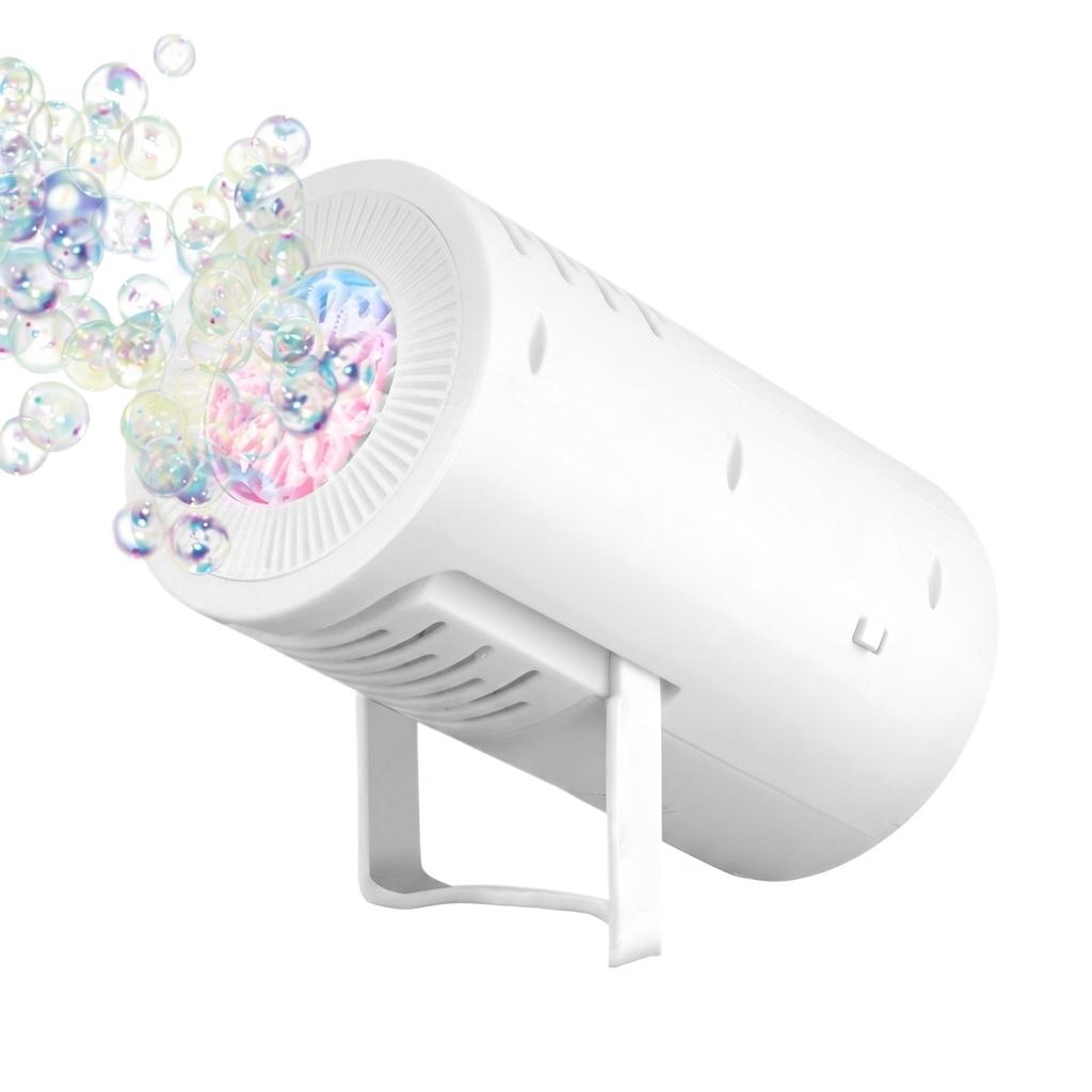 Automatische Seifenblasenmaschine für Bühnen- und Partygebrauch mit verstellbarem Ständer und kontinuierlicher Blasenproduktion, geeignet für Indoor- und Outdoor-Unterhaltung