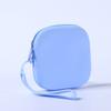 Silicone Storage Pouch Zippered Cosmetic Bag Soft Silicone Material Multi-Coloured DIY Gift