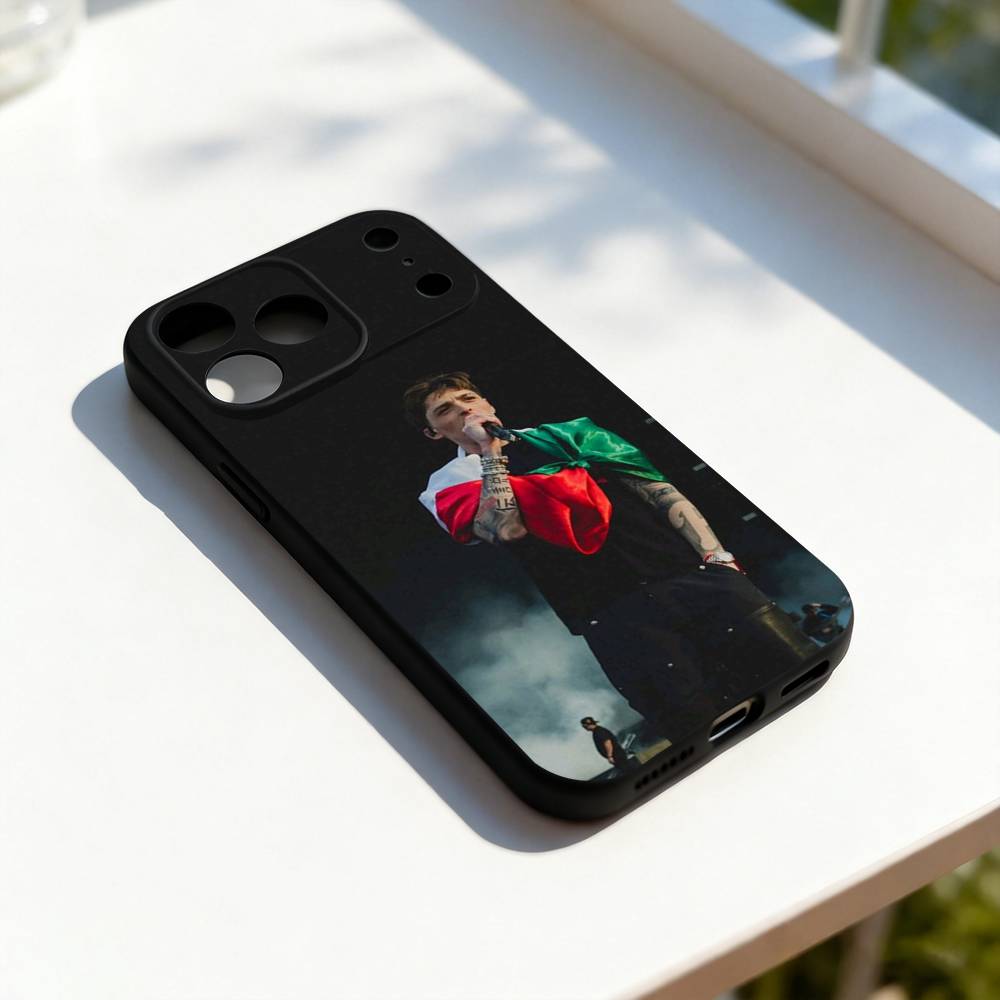 

Gervonta P-Peso Pluma Cool Phone Case For iPhone 17,16,15,14,13,12,11,Pro,Max,Plus,E,SE4,Air,Mini Black Soft Cover iPhone12PRO