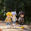 Ob11 Baby Accessories Clothes For Baby Laser Bar Sets T-Shirts Jackets And Jeans Furniture For Dolls 1/12 Cool Anime Perfect Toys