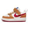 Nike Court Borough Low 2 TD Sail Hot Curry Baby Sneakers Cream Game-Royal University-Red BQ5453-119