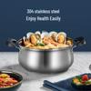 22cm 304 Stainless Steel Soup Pot