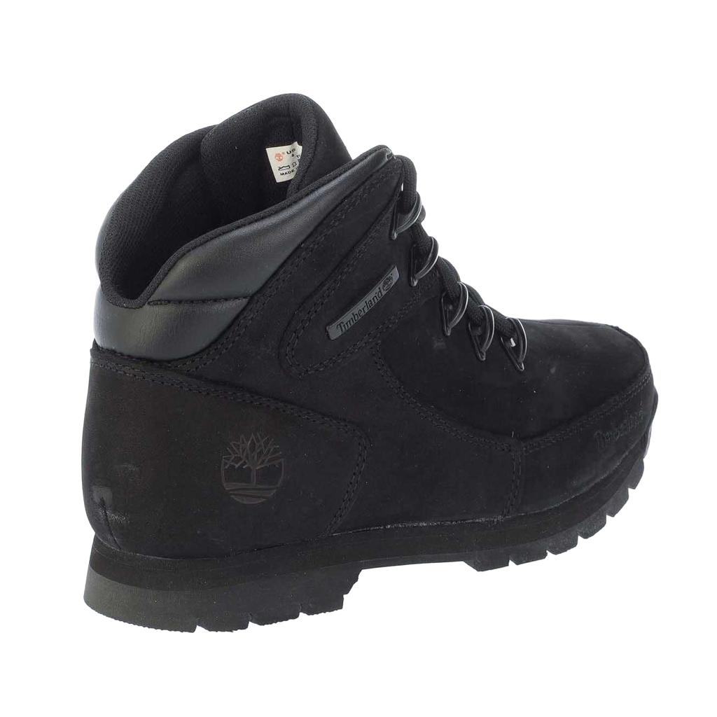 Timberland Boys Euro Rock Leather Lace Up Boots