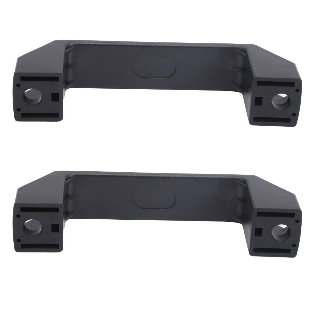 2 pcs 150mm / 120mm Hole Centers Plastic Pull Handle / Grab Handle Nylon Black Nylon Industrial Handle Grip