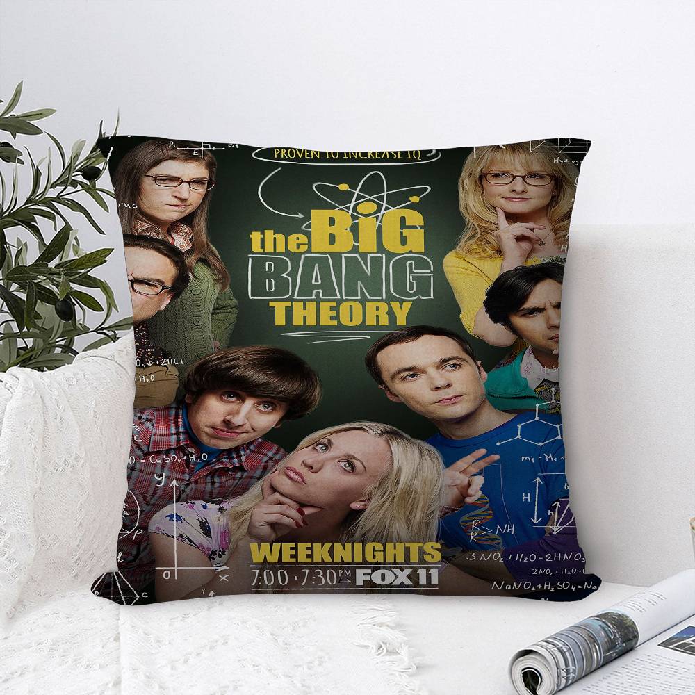 The Big Bang Theory Classic Tv Cushion Cover Polyester Sofa Cushions Decorative Throw Pillows Home Decoration Pillowcover