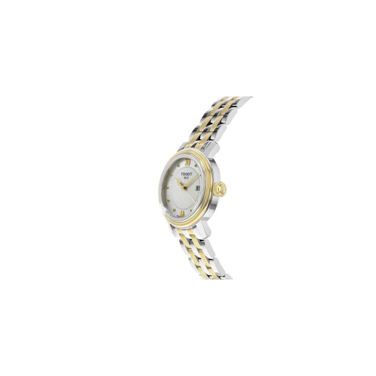 Tissot Harbor Collection Quartz Movement Women's Watch 29mm Yellow Watch Dial Stainless Steel Case T097.010.22.116.00