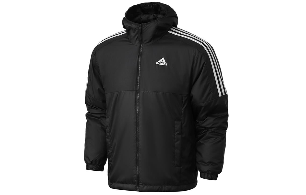 Adidas ESSENTIALS Puffer Jacket Winter Men s Black GH4601 XS