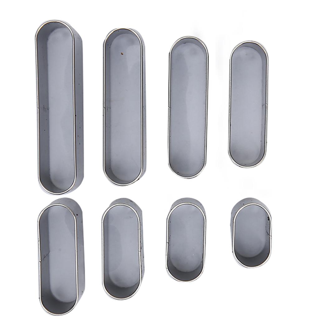 8Pcs Leather Hole Punch Die Mold High Carbon Steel Leather Shape Puncher Cutter for Phone Case