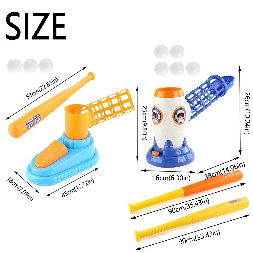 Creative Children Baseball Ball Toys Colorful Baseball Practice Tool  Backyard Game