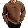 Outdoor Fitness Sports Leisure Solid Color 3D Printed Hoodie Men
