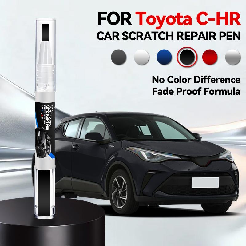 

For Toyota C-HR Car Paint Repair Pen Touch Up Scratch Remover DIY Auto Accessories Black White Blue Red Silver Green Grey Yellow чорний