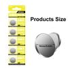 Pack of 10pcs CR1620 Lithium Coin Batteries 3V for Watch Electronic Scale and Thermometers Leak Proof Designing