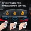 Funny Car Finger Light with Remote Control Car Interior Light Road Rage Signs Finger Gesture Lamp Auto LED Warning Brake Lights