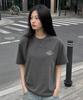 Peulonteuakaibeulaeb Frt Oversized Short Sleeve T-Shirt [Charcoal]