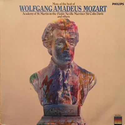 LP Record WOLFGANG AMADEUS MOZART - More Of The Best Of Wolfgang Amadeu 4162731 PHILIPS 1985 Netherland Classical Used