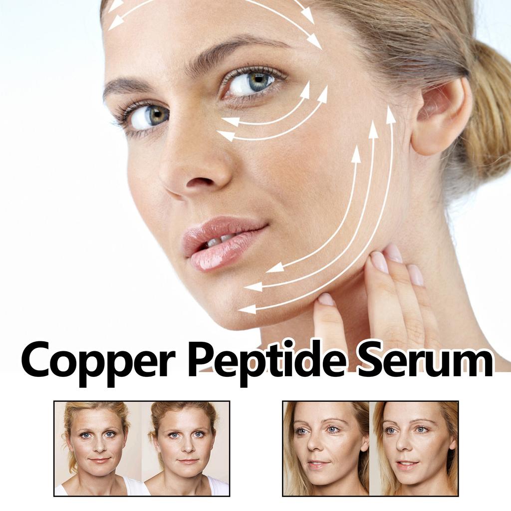 Copper Peptide Anti-wrinkle Facial Essence Reduces Fine Lines Deeply Hydrates Moisturizes Skin Moisturizes And Shrinks Pores