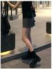 2025 Summer High-Waist Slimming A-Line Skirt Shorts for Women - Casual Petite Hip-Wrapping Style