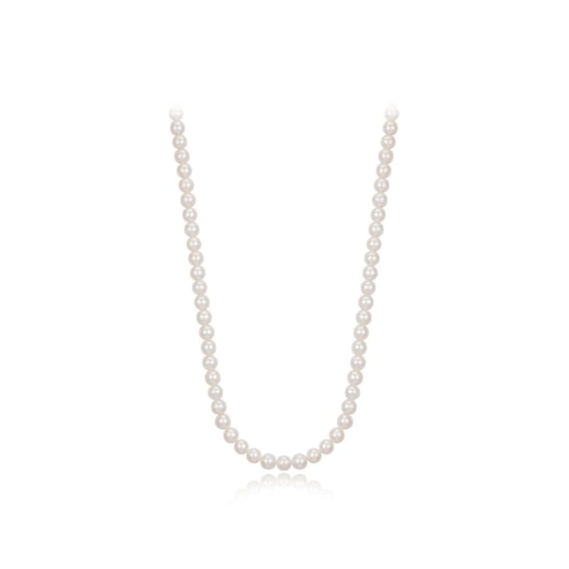 DIDIER DUBOT Signature D Pearl Necklace JDRNR3S716W