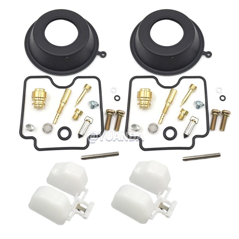 

Carburetor Repair kit for Suzuki XF650U XF650 XF 650 Freewind 1997-2002 Float with vacuum diaphragm 2 SETS