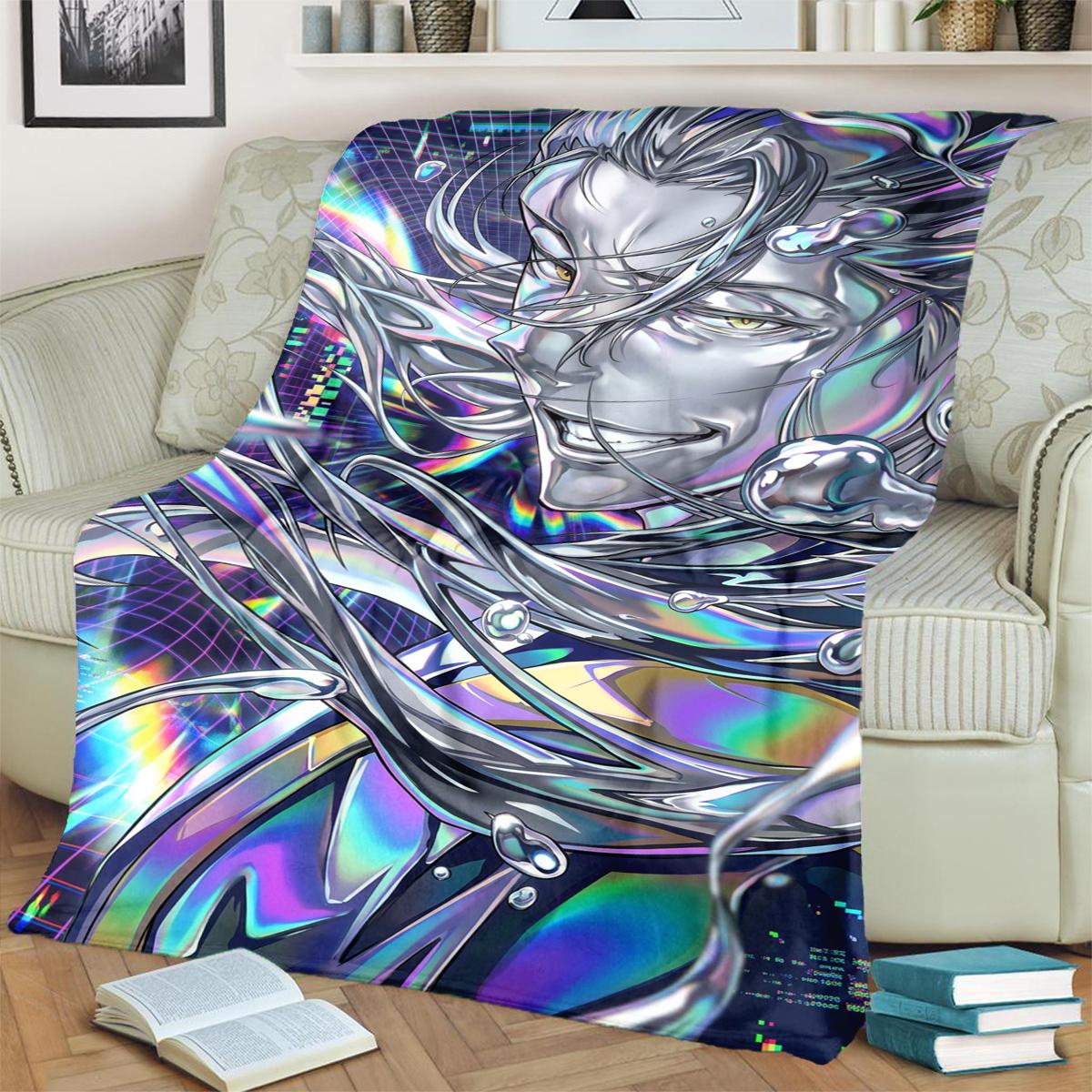 

Jujutsu Kaisen Home Blanket Warm Comfortable Flannel for Bedrooms, Sofas, Beds, Chairs, Picnics, Travel 75x90cm