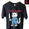 Herren- und Damen-T-Shirts Michael Myers "Michael Meowers" Halloween Horrorfilm Unisex