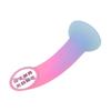 Colorful Jelly Silicone Soft Simulation Penis Xiao Hua Tou Pink Blue Small Butt Plug Women's Masturbation Device Sex Product
