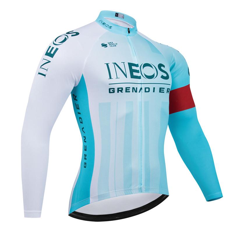 2026 Herbst Atmungsaktives Radsportanzug Set Langarm Schnelltrocknend MTB Fahrrad Uniform Kleidung Ropa Ciclismo Fahrradbekleidung für Sport & Outdoor