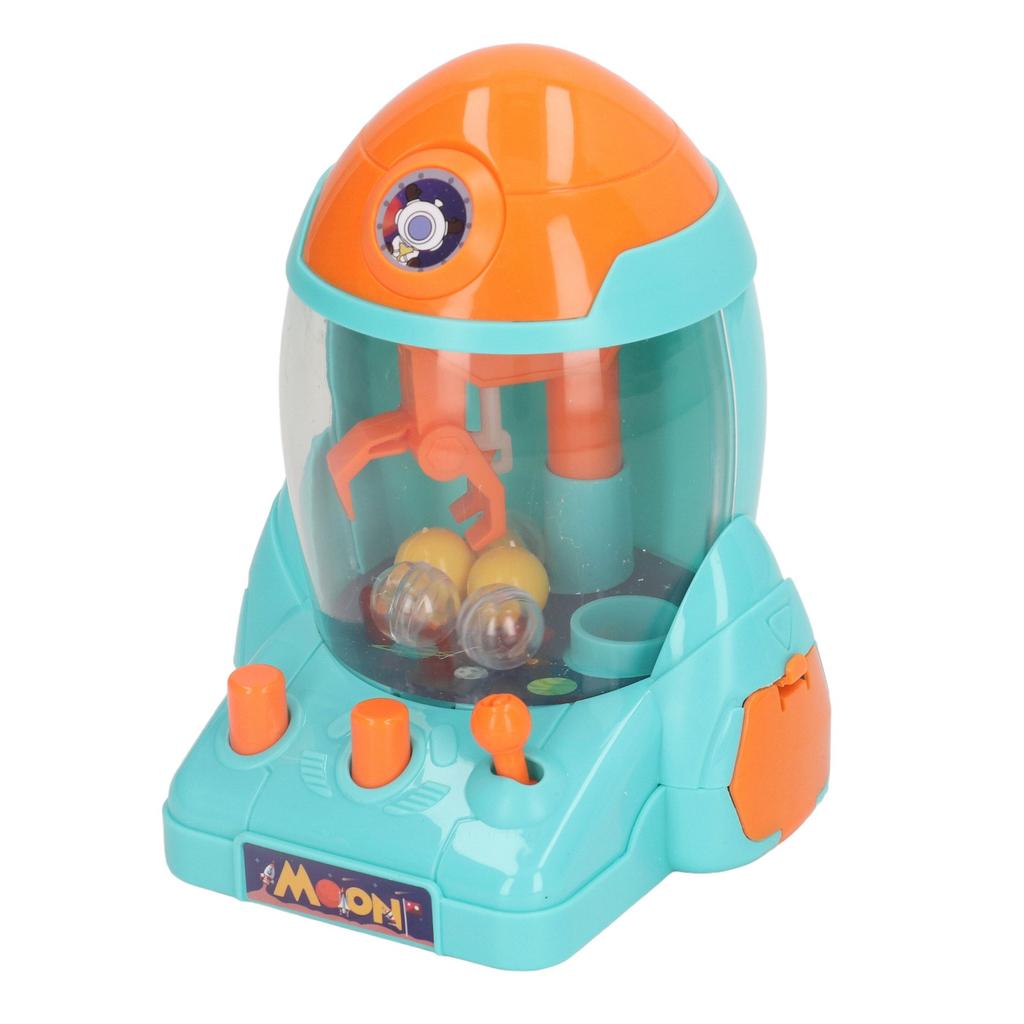 Space Claw Machine Colorful Portable Space Claw Machine for Children Tabletop
