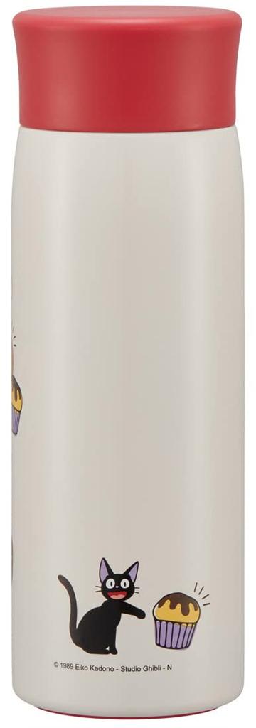 Skater Mug Stainless Steel Water Delivery Ghibli Bottle, Insulated, Bottle, Kiki's Service, Bakery, Design, 350ml, SMH4-A