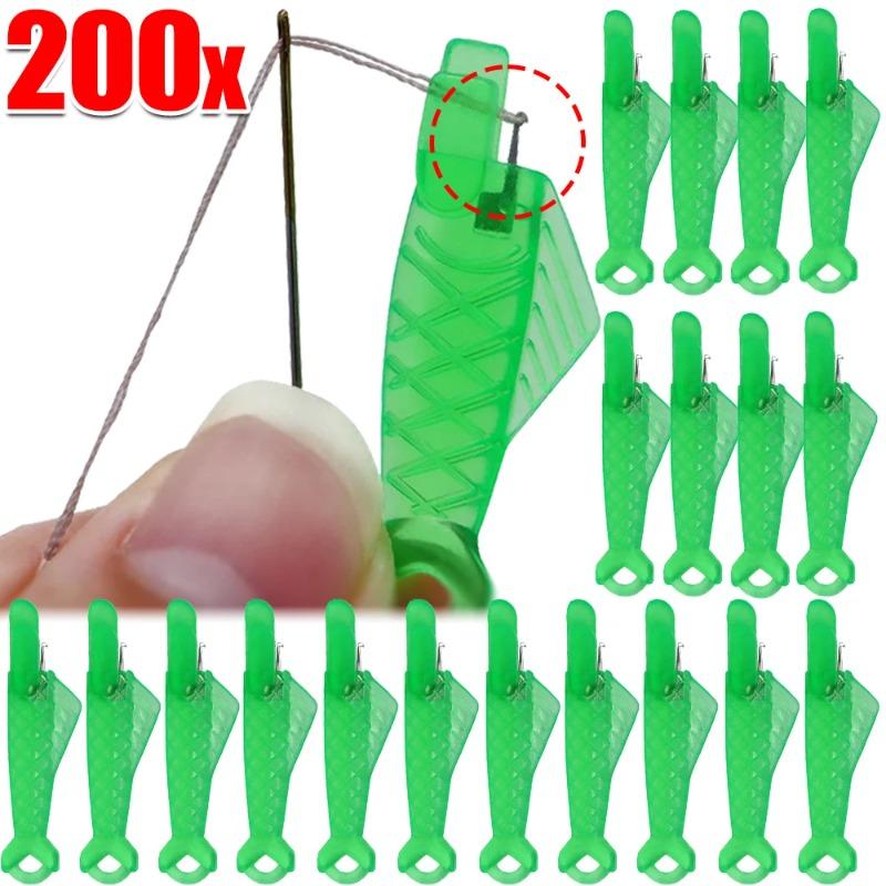 5/10/20/50/100Automatic Needle Threader Elderly Guide Needle Threader Simple Device for DIY Machine Sewing Work Cross-Stitch