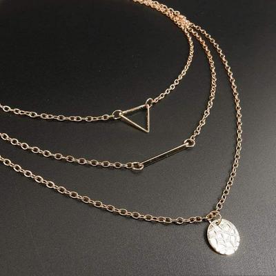Jewellery Stylish Combo of Two Necklace Chains for Women and Girls