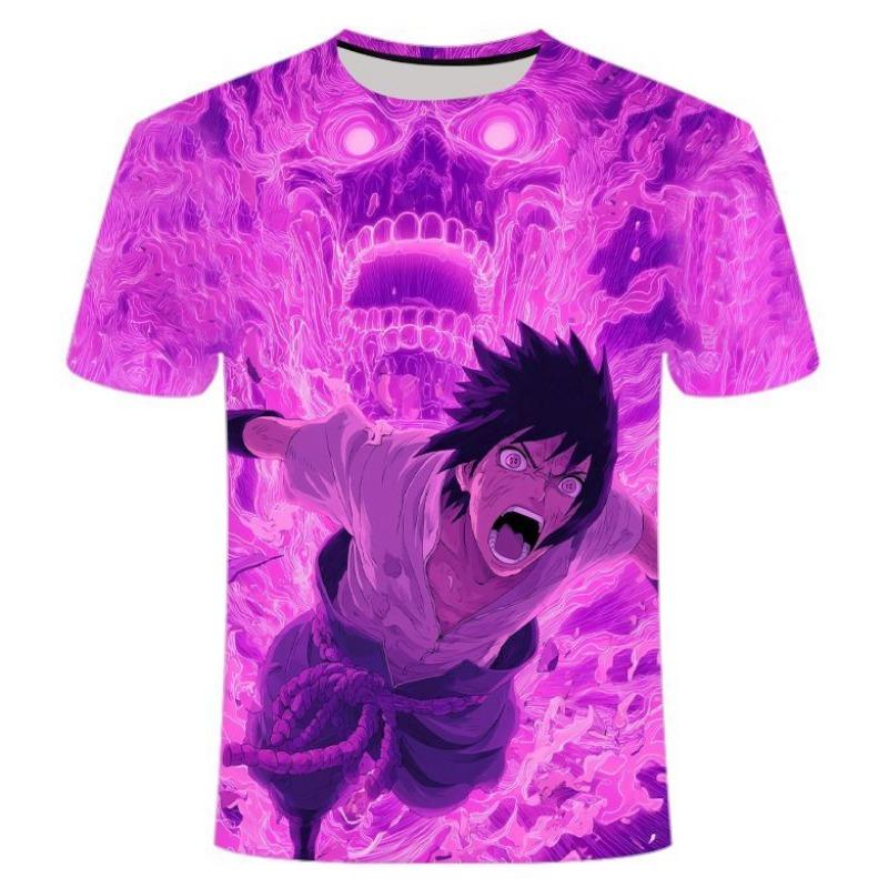 The 2026 Summer Bestsellers of The Naruto Pattern Series 3D Printed TrendyMen's short-sleeved shirt