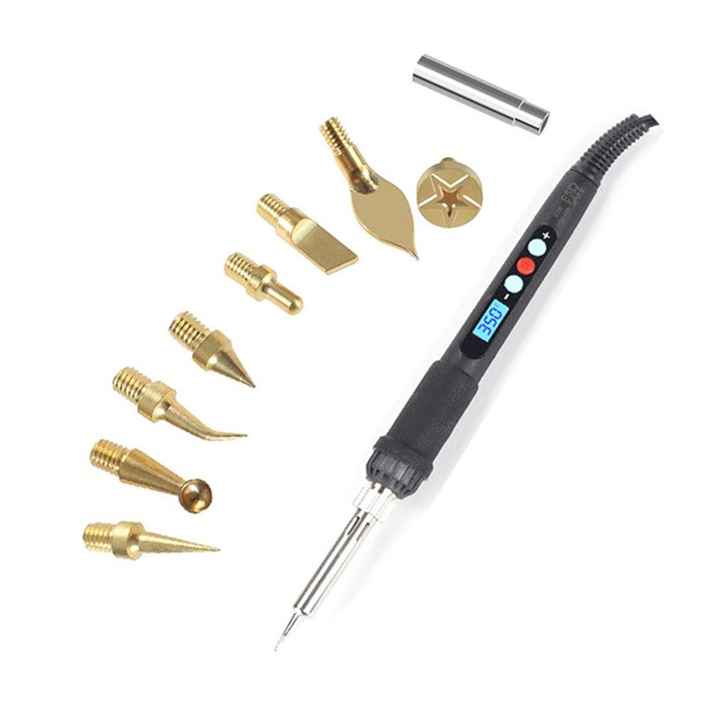 9PCS/Set Tool 3D Printing Modify Finishing Tool Gold Hot Melt Finishing Tool  For Voron 2.4/MK4