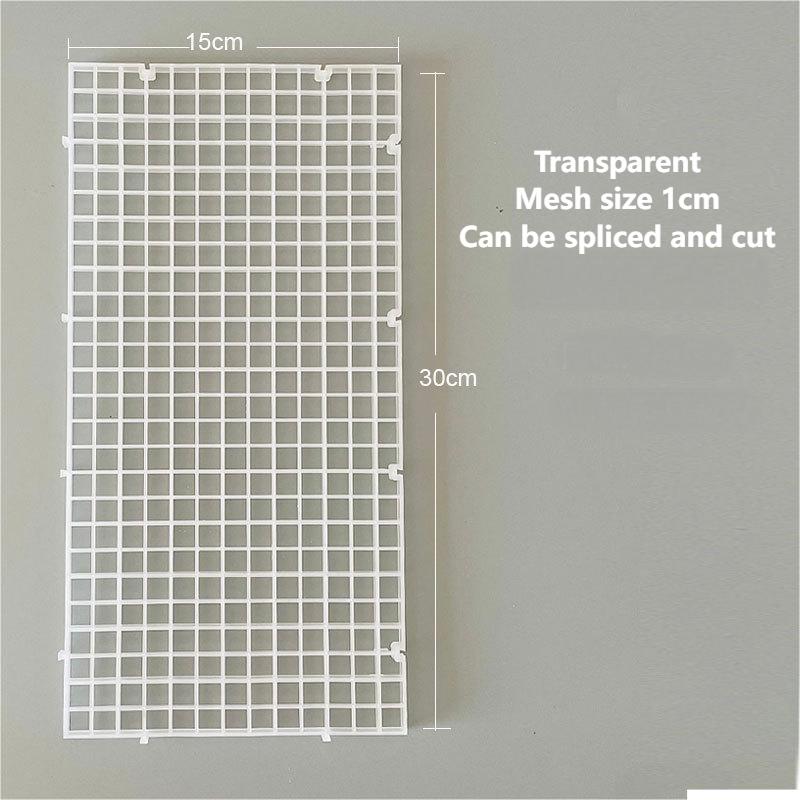 

Aquarium Grid Divider Fish Tank Divider Multifunctional Fish Tank Bottom Filter Sand Insulation Board Filter Grid Plate Tray
