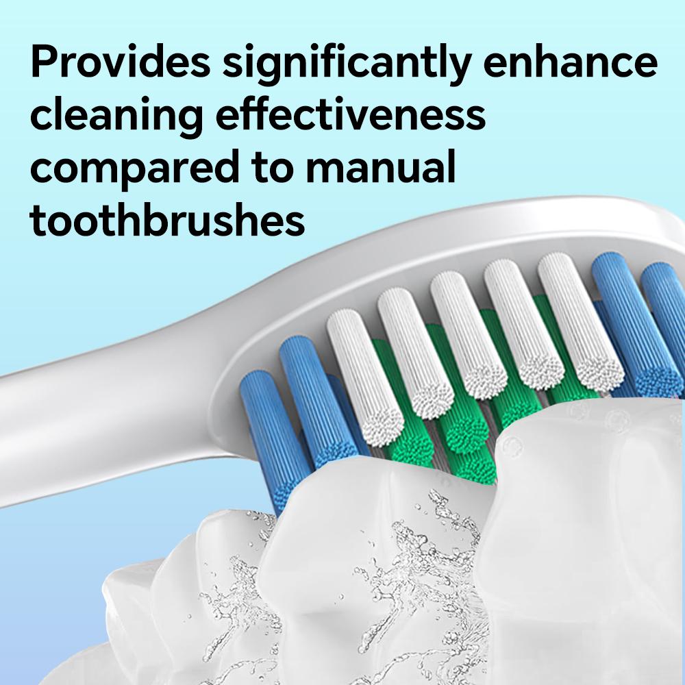 4/8/12/20 pk Compatible with Philips Sonicare Electric Toothbrush Sonic Replacement Brush Heads, Toothbrushes Head for 4100 6500