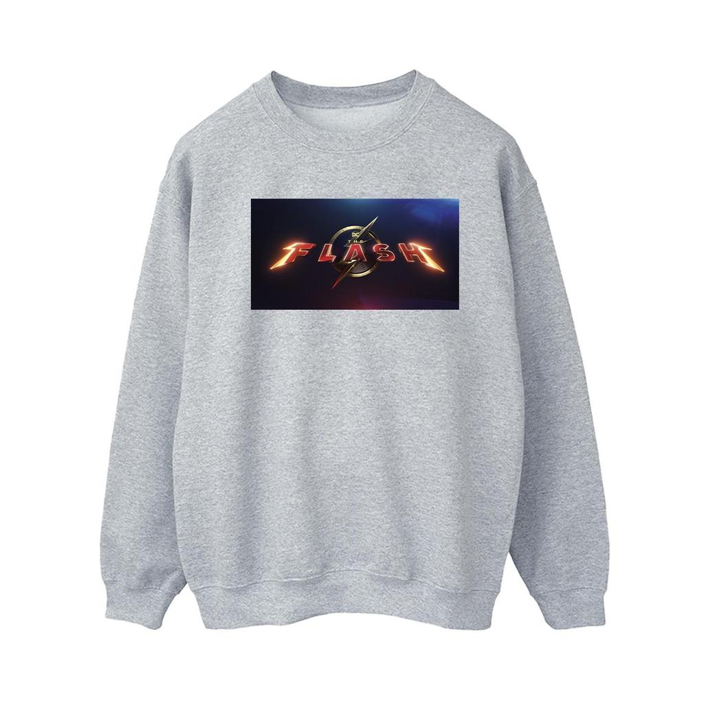 DC Comics Womens/Ladies The Flash Movie Logo Sweatshirt