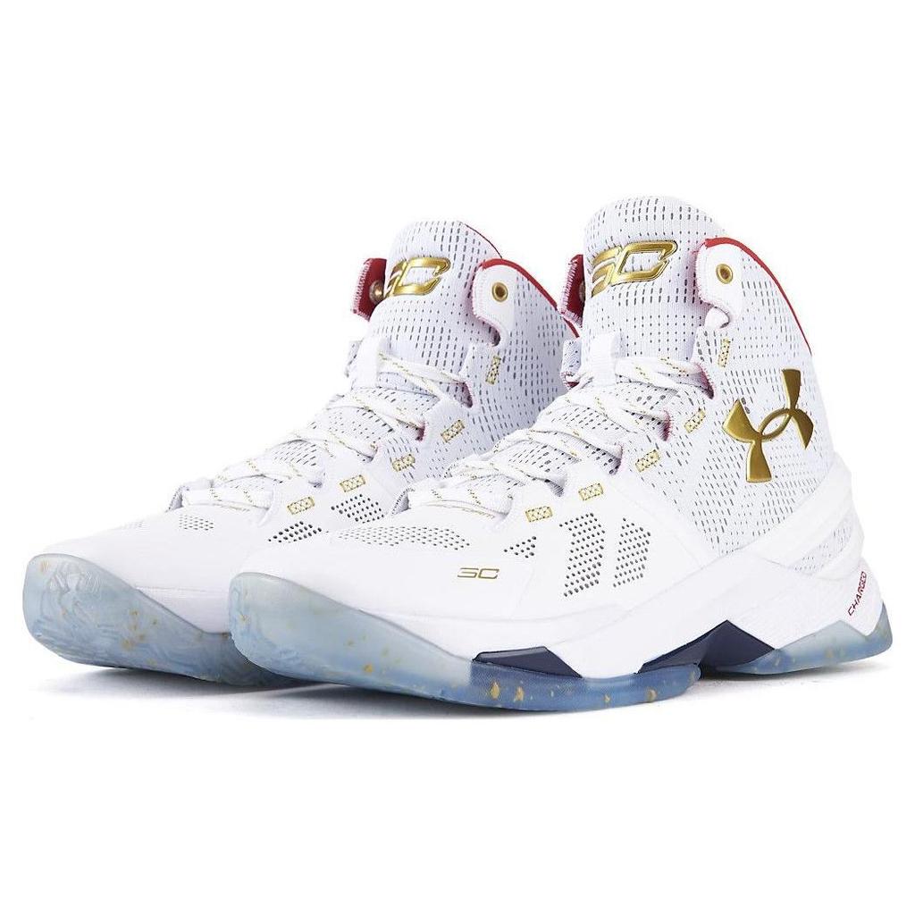 Under Armour Curry 2 All Star 2016 Under Armour, Curry, All Star Comfortable High top Basketball Shoes Men's White 1259007-102