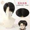 SUNXXCOS Attack on Titan Cosplay Wig, Heat-Resistant Wig, Costume Accessory (Levi Wig)