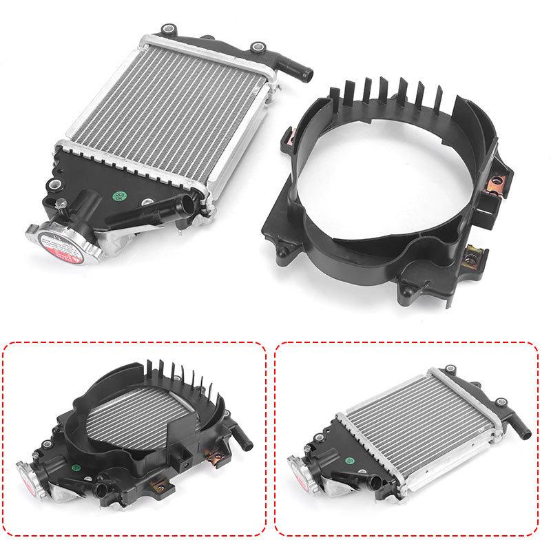 Motorcycle Engine Radiator Cooler Cooling For Honda PCX 125 PCX125 2012-2017 SH 125 2013-2019 PCX 150 2012-2013 Aluminum