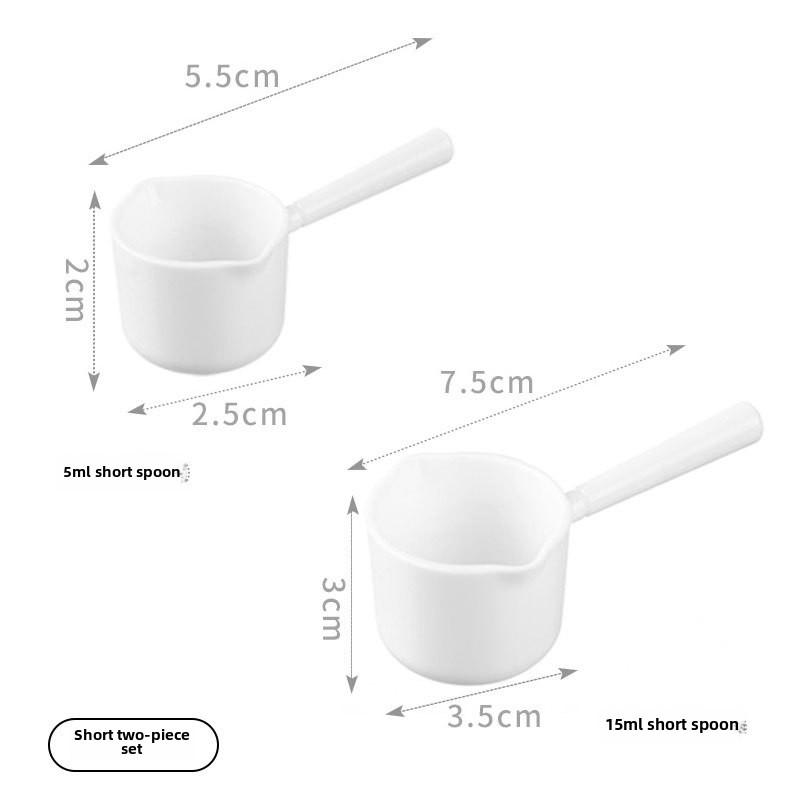 

Набор из 2-х предметов: кофейная ложка из нержавеющей стали с длинной ручкой, мерная ложка, столовая ложка для молока, фруктового порошка, сахара, муки Short two-piece set