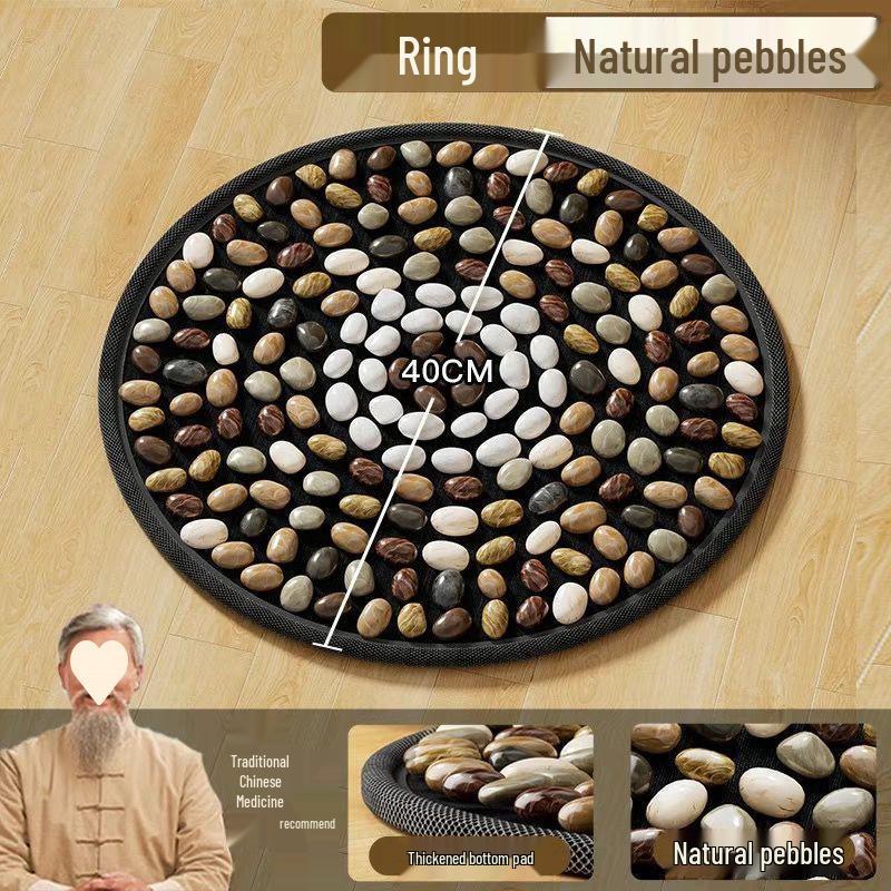 Traditional Chinese Acupressure Foot Massage Pad for Slow Jogging and Indoor Use