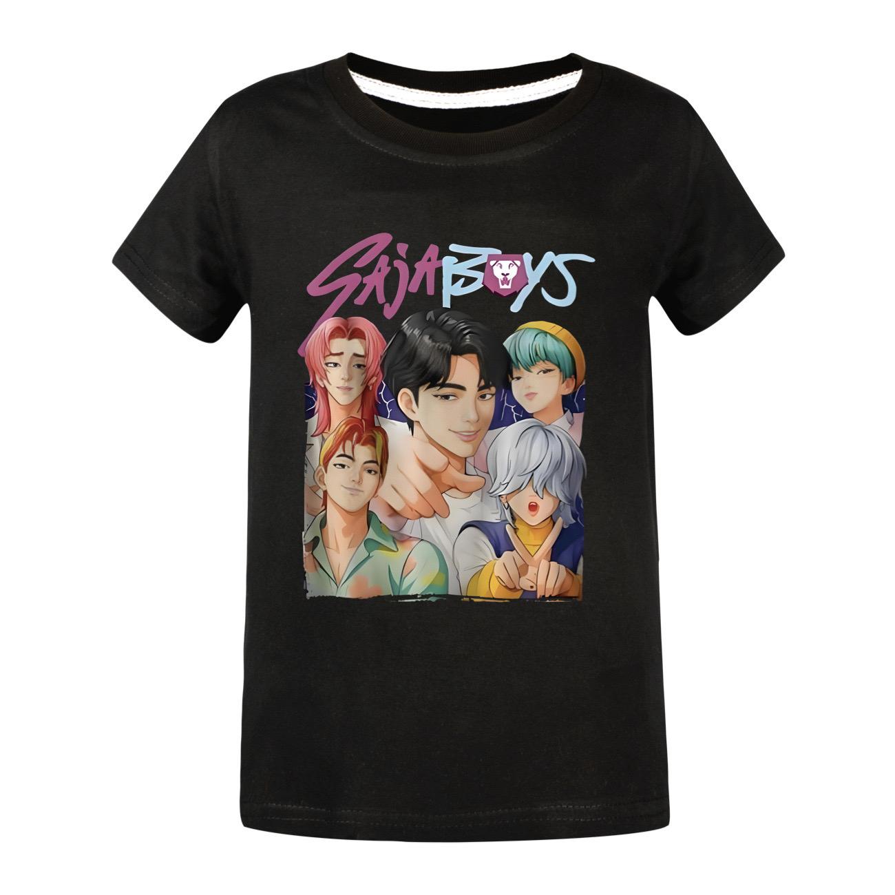 

Monster Hunter Футболка с коротким рукавом Monster Hunter Мужская Kpop SAJA BOYS Детская Взрослая Мода Свободная Модная футболка XL