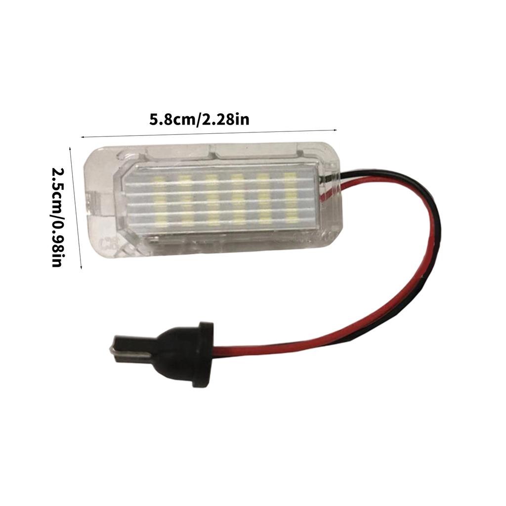Automotive Accessories for MK2 MK3 Car License Plate Lights 12V License Plate Lamp Taillight Lamp Replacement