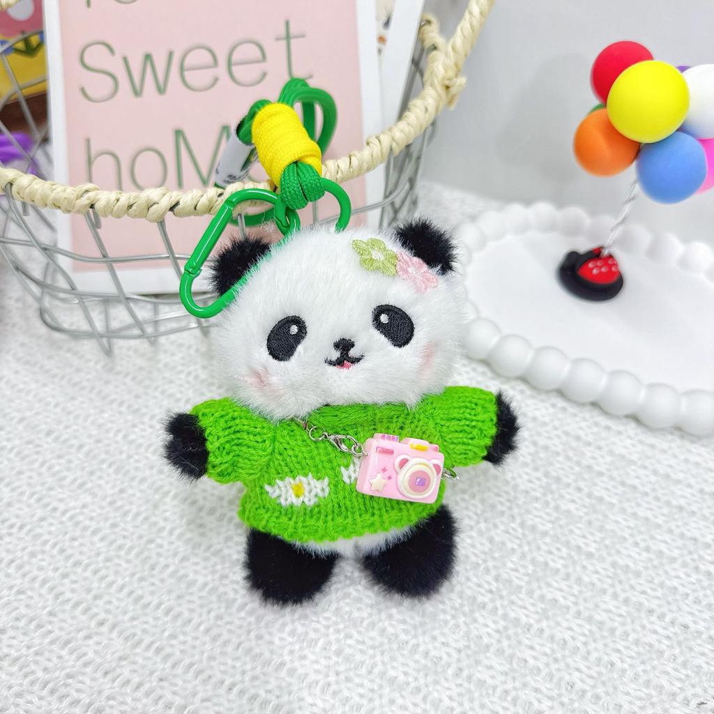 Cute Panda Pendant, Teddy Bear Doll Pendant, Panda Keychain, Chengdu Panda Gift