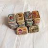 Set da 8/16 Scatoline di Latta Mini Vintage all'Ingrosso Contenitori Metallici Retro per Gioielli Chiavette USB & Collezionabili Organizer per Gioielli