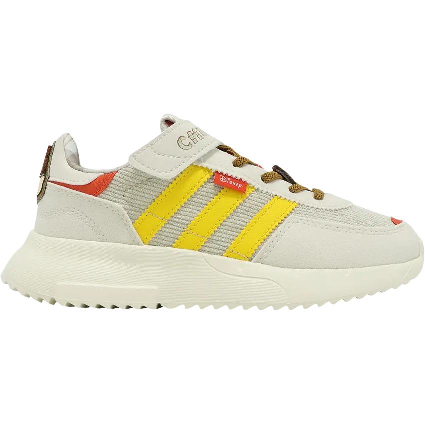 adidas Disney x Retropy F2 CF EL C Chip n Dale - Off White Kids Sneakers Cream Footwear-White Aluminium IH3501