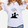 Little Prince White Print Women's Short Sleeve T-Shirt